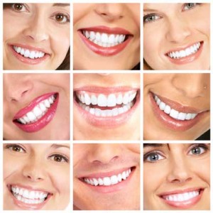 collage of bright smiles