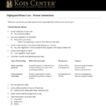 Nightguard information for homecare